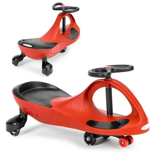 Eco toys Wiggle guralica za decu led točkovi YM-SW-1 RED