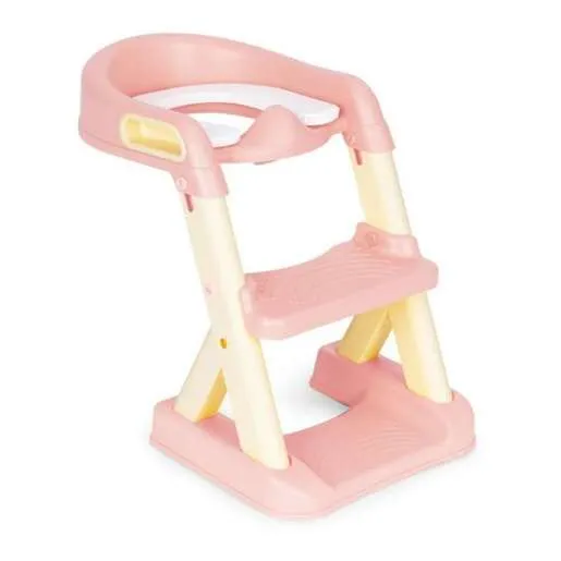 EcoToys Adapter za WC šolju za decu sa stepenikom HA-P23S PINK