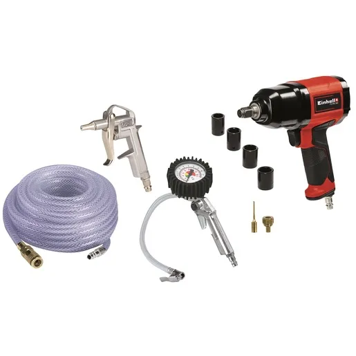 Einhell 10 delni set za kompresor / 340 Nm, za vulkanizere