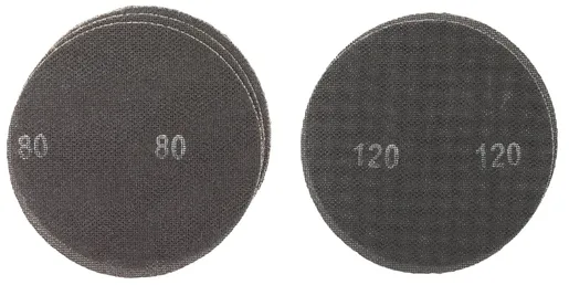 Einhell 5-delni set brusnih mreža Ø225mm (3xG80, 2xG120), Pribor za brusilicu za zidove TC-DW 225, TC-DW 225 X