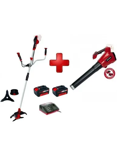 Einhell AGILLO akumulatorski trimer + GE-LB 36 Li E-Solo akumulatorski duvač lišća (2x3.0Ah)