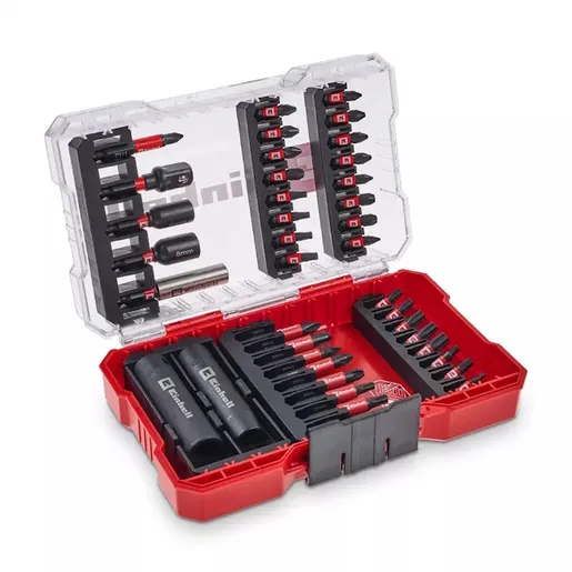 Einhell M-CASE 39 kom set Impaktor nastavaka i nasadnih ključeva E6.3 1/4"