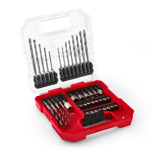 Einhell Set impaktor bitova i burgija+ L-Case 40 kom