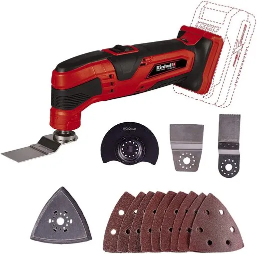 Einhell TC-MG 18 Li - Solo akumulatorski multifunkcionalni alat (bez baterije i punjača)