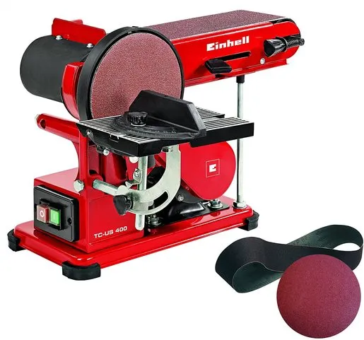 Einhell TC-US 400 dvostrana brusilica sa trakom i diskom