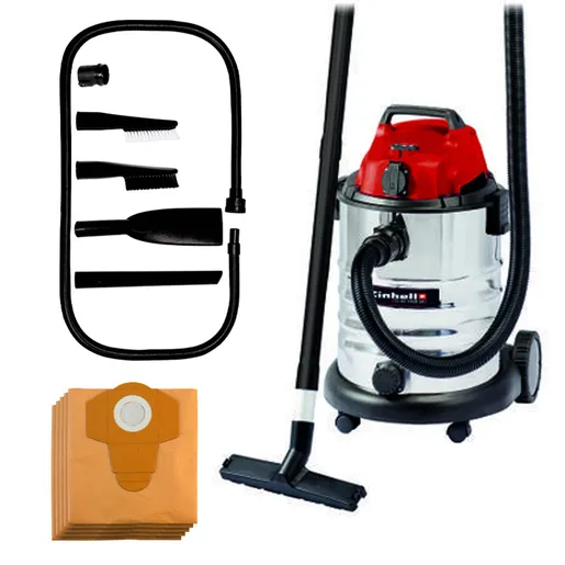 Einhell TC-VC 1930 SA usisivač + vreća 30L + 5-delni set + 6-delni set za automobile