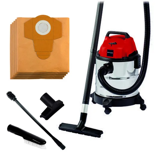 Einhell TH-VC 1820 S usisivač + vreća 20L + 5-delni set + 3-delni set nastavaka