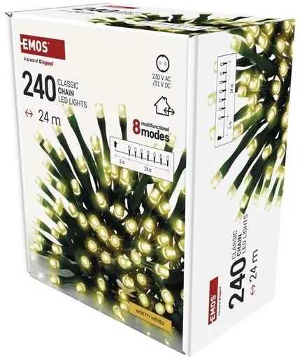 EMOS lanac CLASSIC 240 LED, 24m