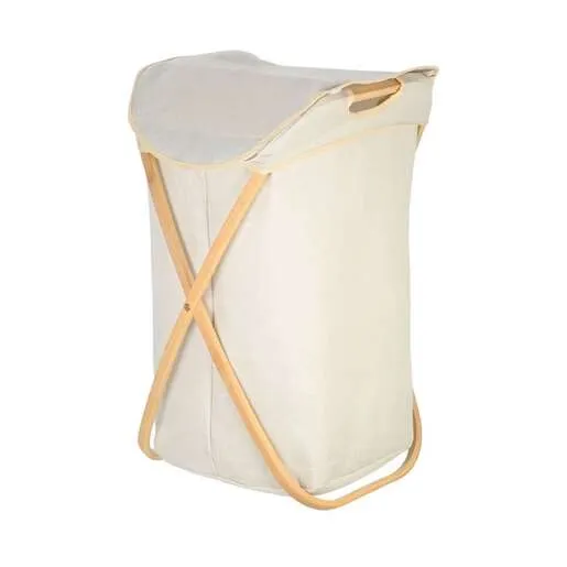 ESTIA ES02-18627 SKLOPIVA KORPA ZA VEŠ SA BAMBUS RAMOM