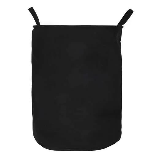 ESTIA KORPA ZA VEŠ SA RUČKAMA 65L CRNA 36X36X50CM ES02-19525