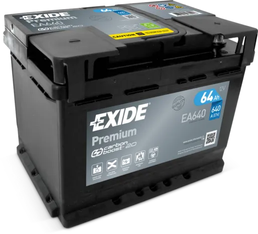 Exide akumulator Premium 12V 64Ah D+ EA640