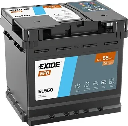 Exide Start-Stop akumulator za automobile 12V 55Ah EL550