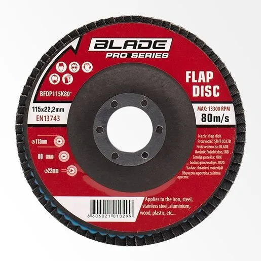 Flap disk (lamelni) Premium - BLADE BFDP115K60
