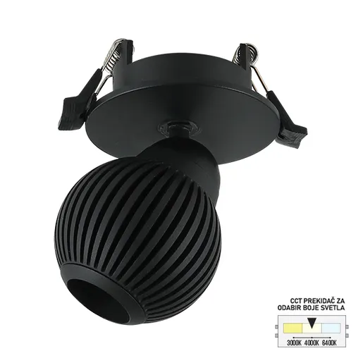 Forma LED ugradna lampa LU-11-7 BK