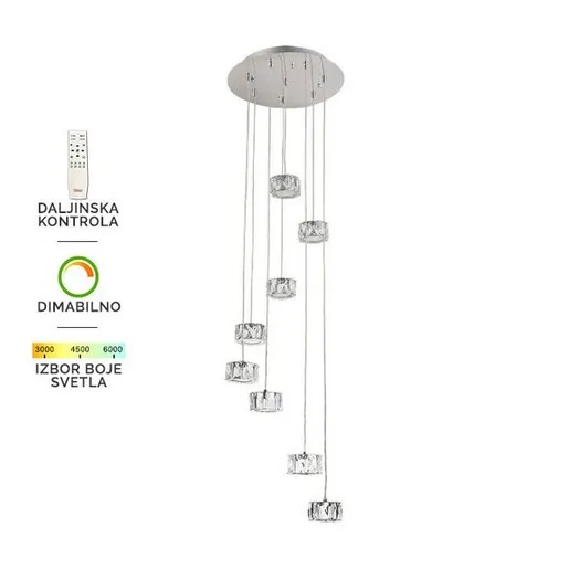 Forma LED visilica KP6008-80V