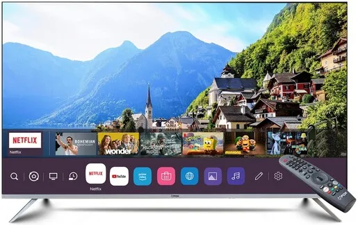 FOX LED TV 75WOS625D, 4K Ultra HD, Frameless, WebOS 5.0, Smart TV, Magični daljinski AirMouse, Air Play