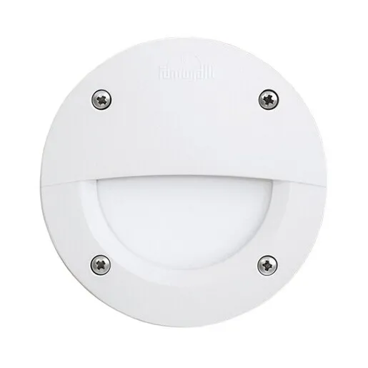 Fumagalli Zidna ugradna lampa LETI 100-ROUND-EL WH