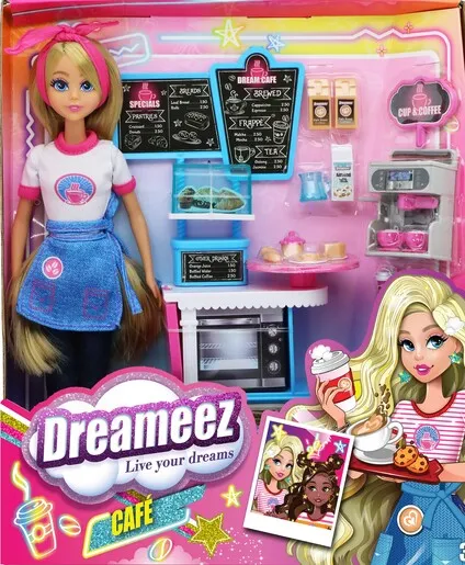 FUNVILL Dreameez Coffee Set s lutkom FU10027