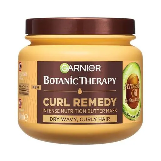 Garnier Botanic Therapy Avocado Maska za suvu talasastu i kovrdžavu kosu, 340ml