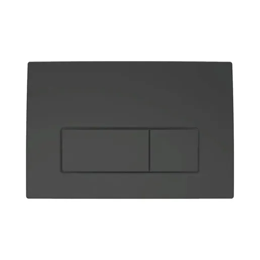 Geberit 115.119.14.1 Delta50 Black Matt taster za ugradne vodokotliće dvokoličinski četvrtasti