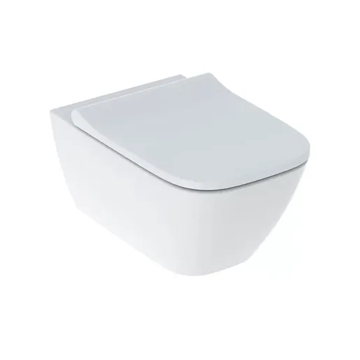 Geberit WC šolja SET SMYLE SQUARE RIMFREE SOFT CLOSE