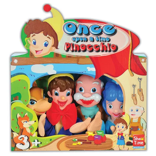 Ginjol - Pinokio set 4 lutke