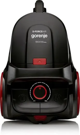 Gorenje usisivač sa posudom  VC1801SFABKR Crno/Crveni