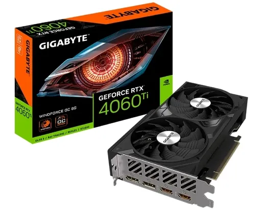 Grafička karta Gigabyte nVidia GeForce RTX 4060 Ti WindForce OC 8GB GDDR6, 2x DisplayPort, 2x HDMI