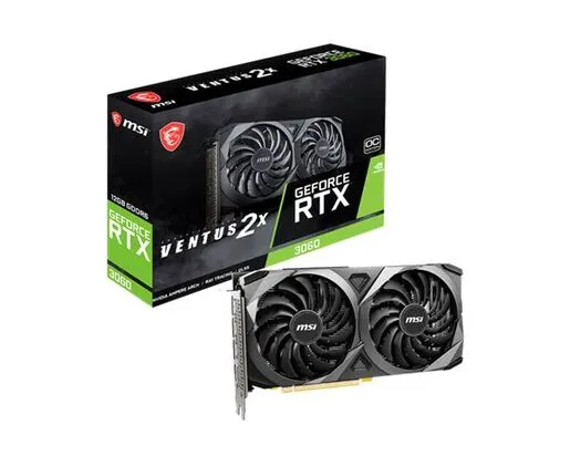 Grafička karta MSI nVidia GeForce RTX 3060 VENTUS 2X OC 12GB, 3xDisplayPort, 1x HDMI