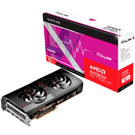 Grafička karta SAPPHIRE PULSE AMD RADEON RX 7700 XT GAMING 12GB GDDR6 DUAL HDMI / DUAL DP