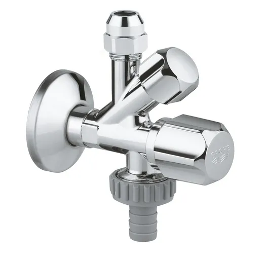 Grohe 22036000" Original WAS Chrome ek ventil ugaoni 1/2x3/8\ sa priključkom za veš mašinu