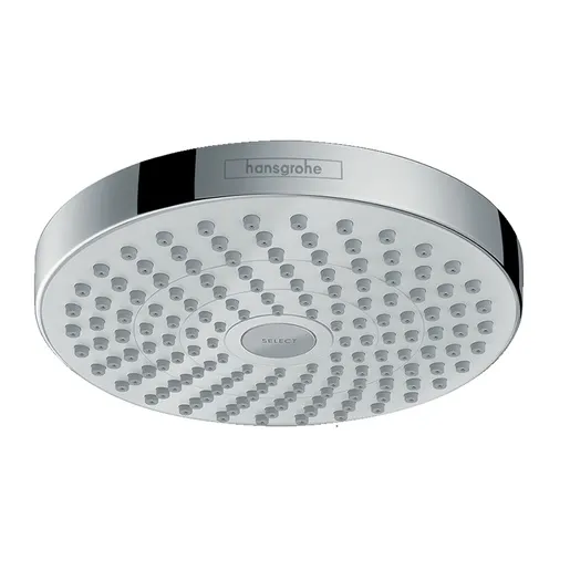 Hansgrohe Croma Select S 190 White/Chrome nadglavni tuš sa 2 mlaza 26522400