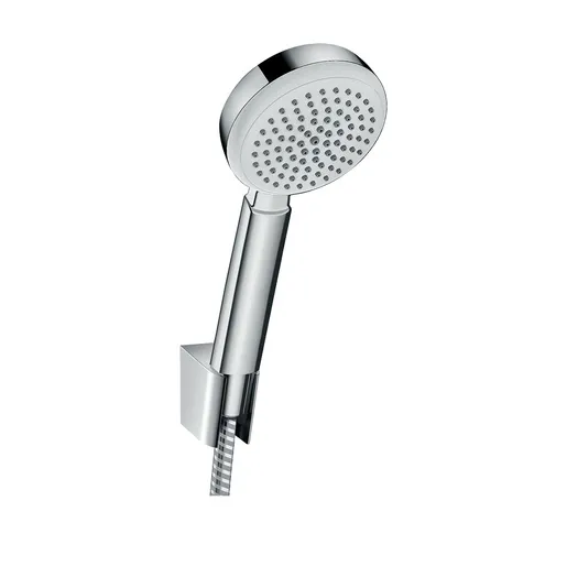 Hansgrohe Crometta 100 1250 Chrome tuš set: ručni tuš 1 mlaz, Metaflex\'C 1250 crevo za tuš i držač 26664400