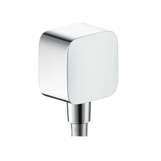Hansgrohe FixFit SoftSquare Chrome priključak za crevo ručnog tuša sa nepovratnim ventilom 26457000