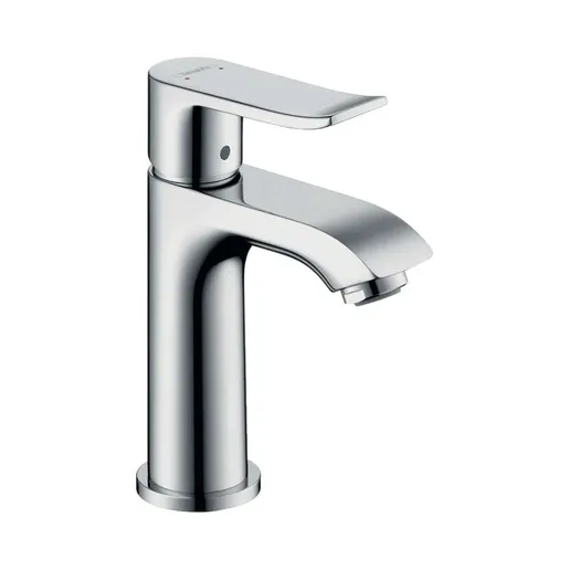 Hansgrohe Metris 100 Chrome baterija (slavina) za umivaonik sa odlivnim ventilom sifona pop-up 31088000