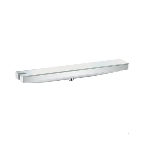 Hansgrohe Rainfinity Chrome zidni priključak za tuš creva sa držačem ručnog tuša levo i policom 26843000