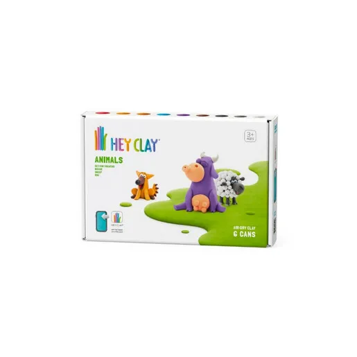 HEY CLAY SET COW DOGGIE SHEEP MDP60024