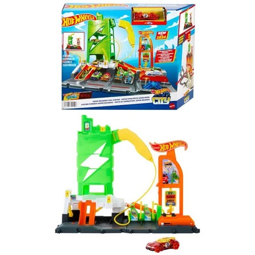 HOT WHEELS CITY BENZINSKA STANICA