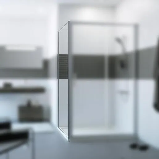 Huppe Classics 2 Chrome 900 fiksni panel visine 2000mm sa providnim Anti-Plaque staklom C20511.069.322
