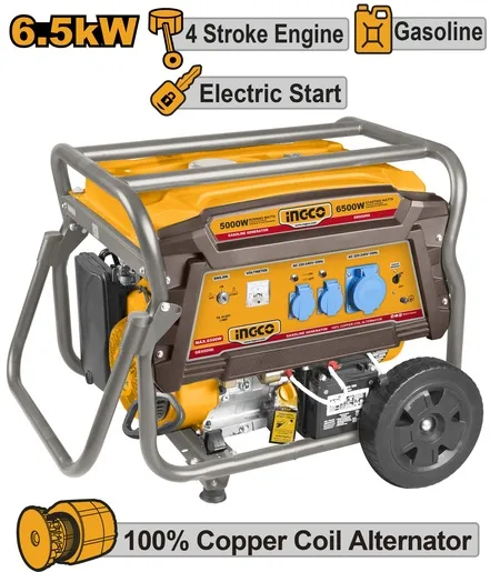 INGCO Benzinski generator 6.5KW GE65006