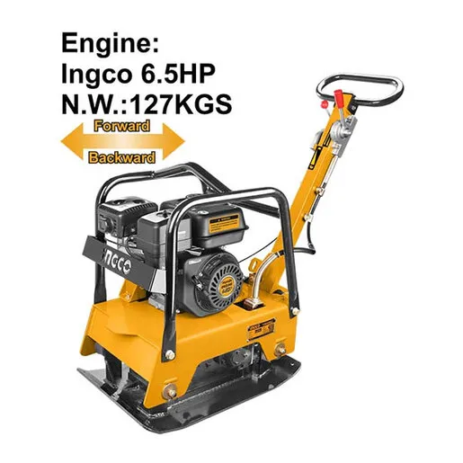 INGCO Benzinski nabijač sa vibro pločom motor GCP125-2E