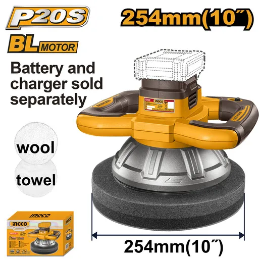 INGCO COPLI202548 aku polirka solo 254mm super