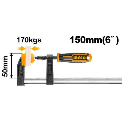 INGCO F stega 50x150mm HFC020501