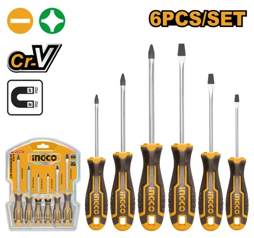 INGCO Odvijač 6/1 SET S.S. HKSD0628