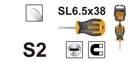 INGCO Odvijač ravni 6.5X38 HS686038