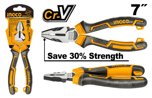 INGCO Ojačana kombinovana klešta 180mm HHCP28180