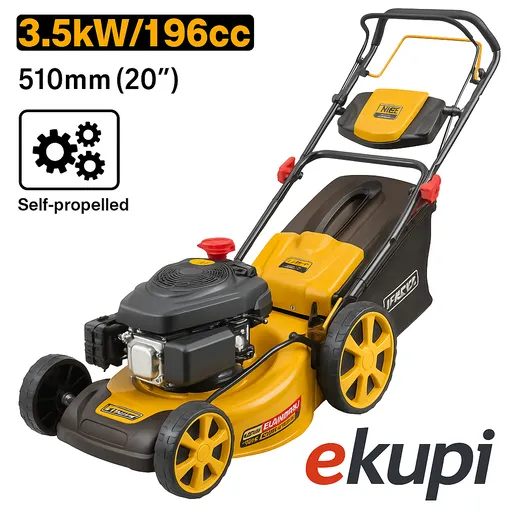INGCO Samohodna motorna kosačica 3,5KW GLM196202