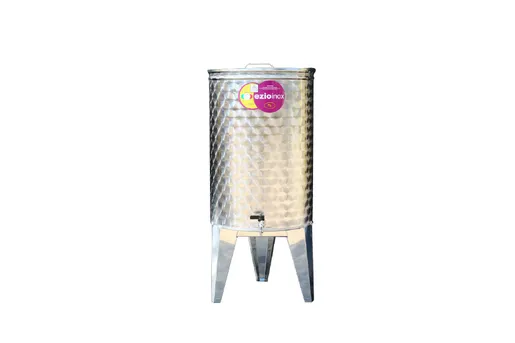 Inox bačva 75 l (za vino)- sa slavinom