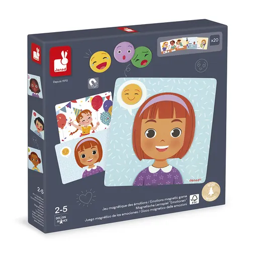 Janod Magnetna igra - emocije J08038