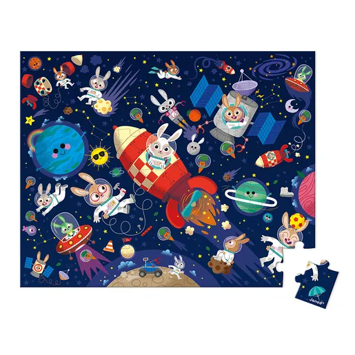 Janod Raketa puzzle 54 kom J02545